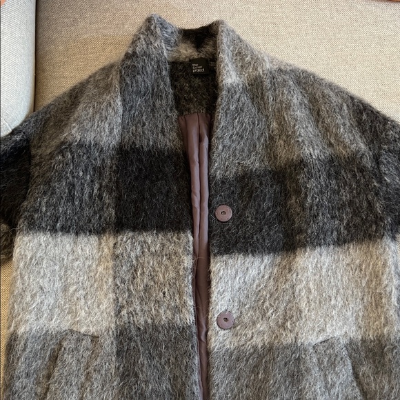Eileen Fisher Wool/Mohair Coat - Picture 1 of 5